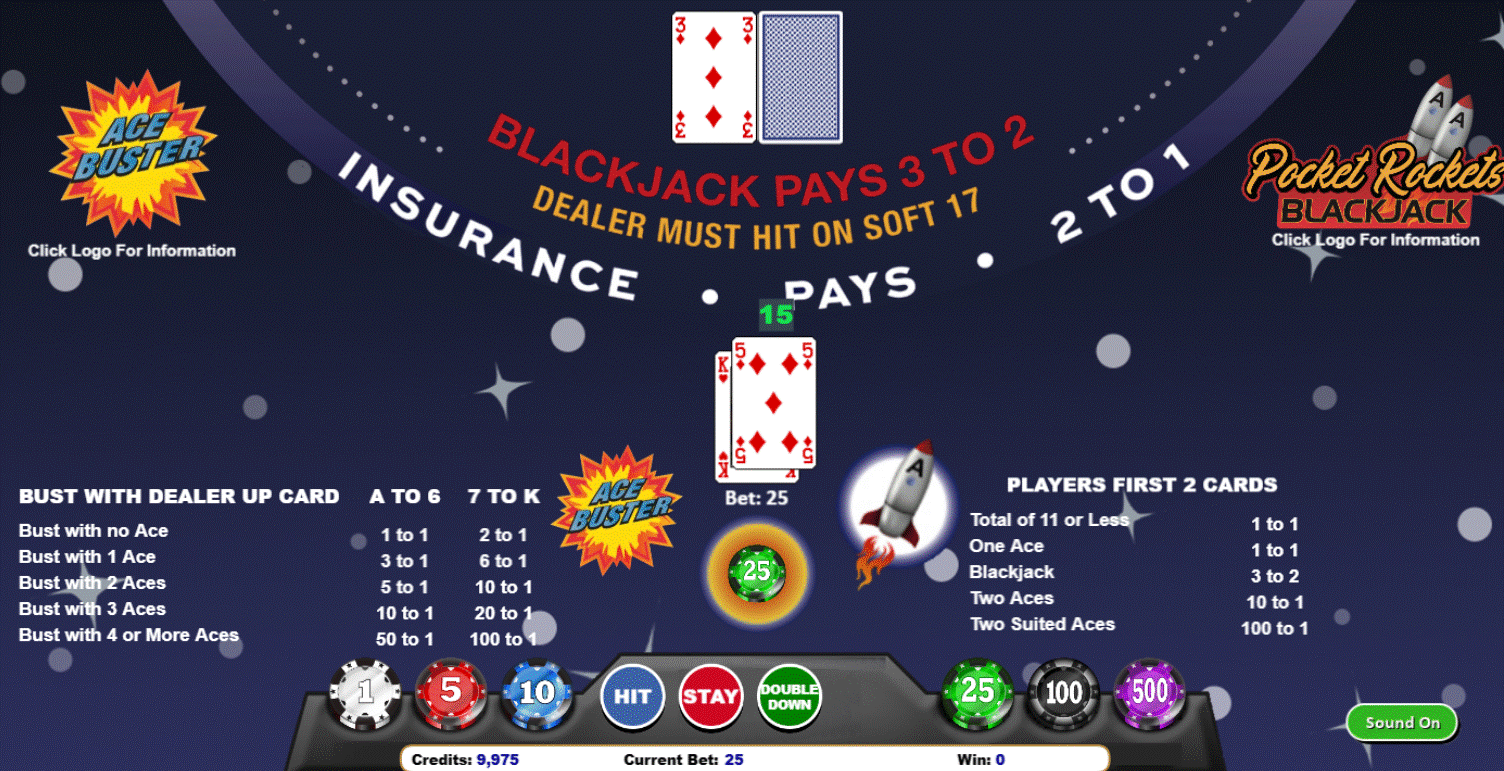 Играйте в Ace Buster