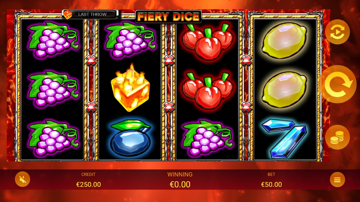 Слот Fiery Dice от Apollo Games