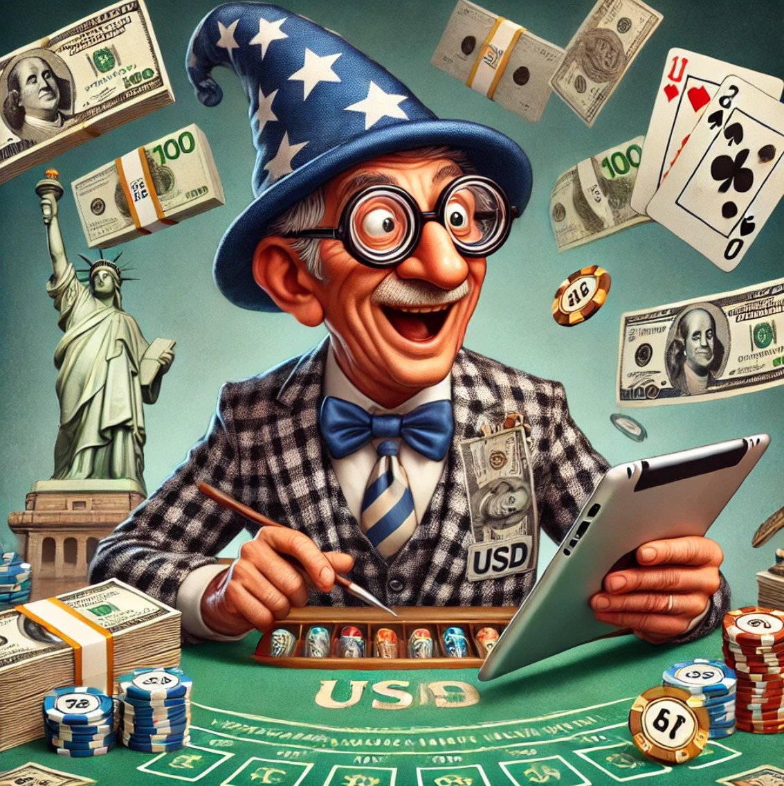 казино за доллары США