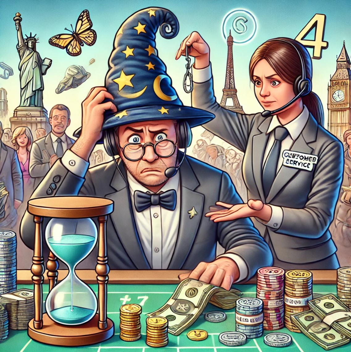 медленные платежи в казино