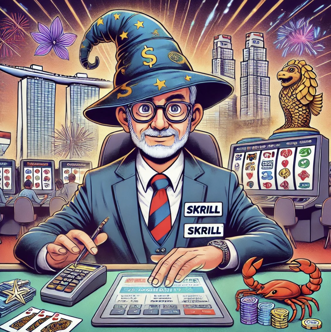 Сингапурские онлайн-казино Skrill