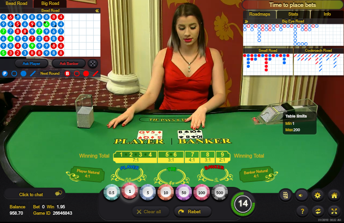 Knockout-baccarat