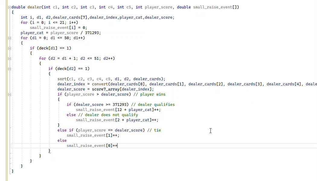 Программирование игры в ультимативный техасский холдем (часть 3)