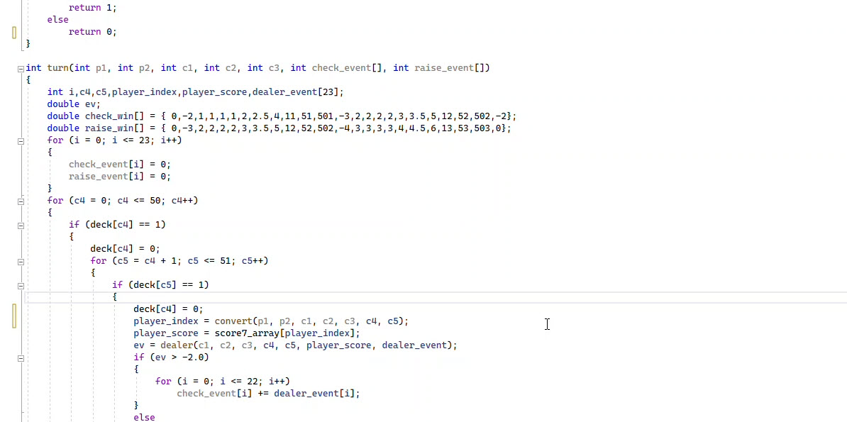 Программирование игры в ультимативный техасский холдем (часть 4)