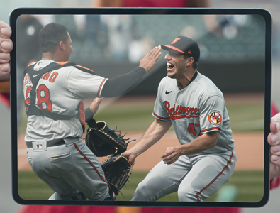 Джон Минс из «Балтимор Ориолс» провел игру без пропущенных хитов против «Сиэтл Маринерс».