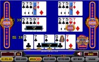 Пример 2 игры Ultimate X Spin Poker