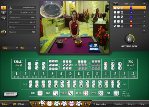 sic bo asia live tech