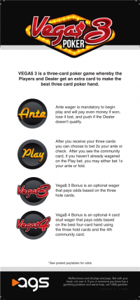 покерная стойка Vegas 3