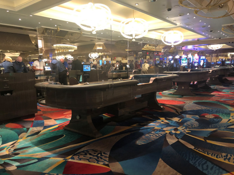 Стол для игры в кости в Белладжио