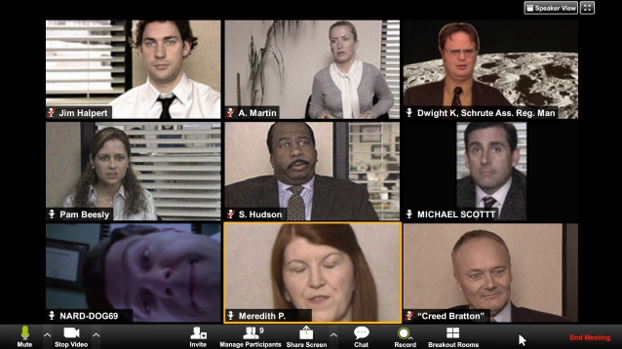 Zoom-звонок - участники