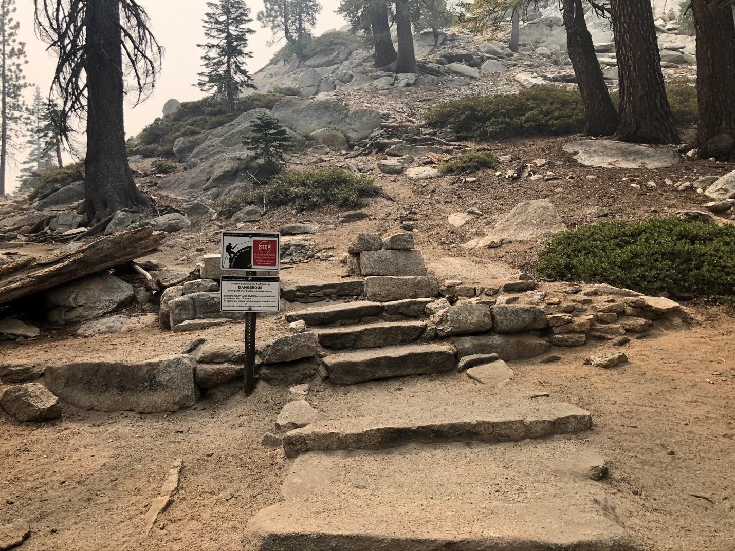 Хаф-Доум - восхождение