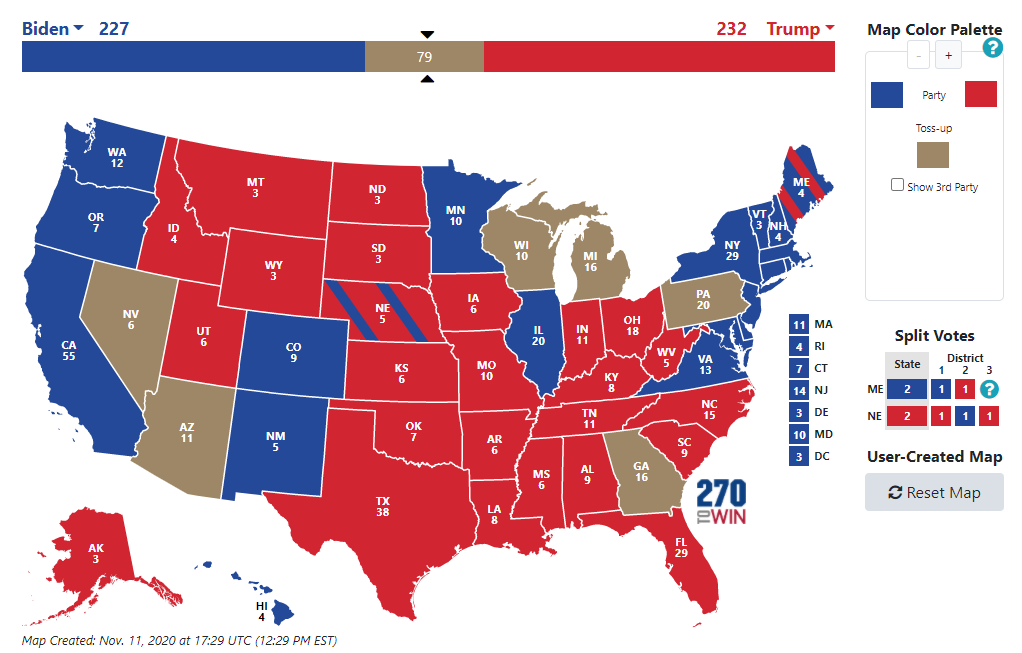 Выборы в США 2020 года