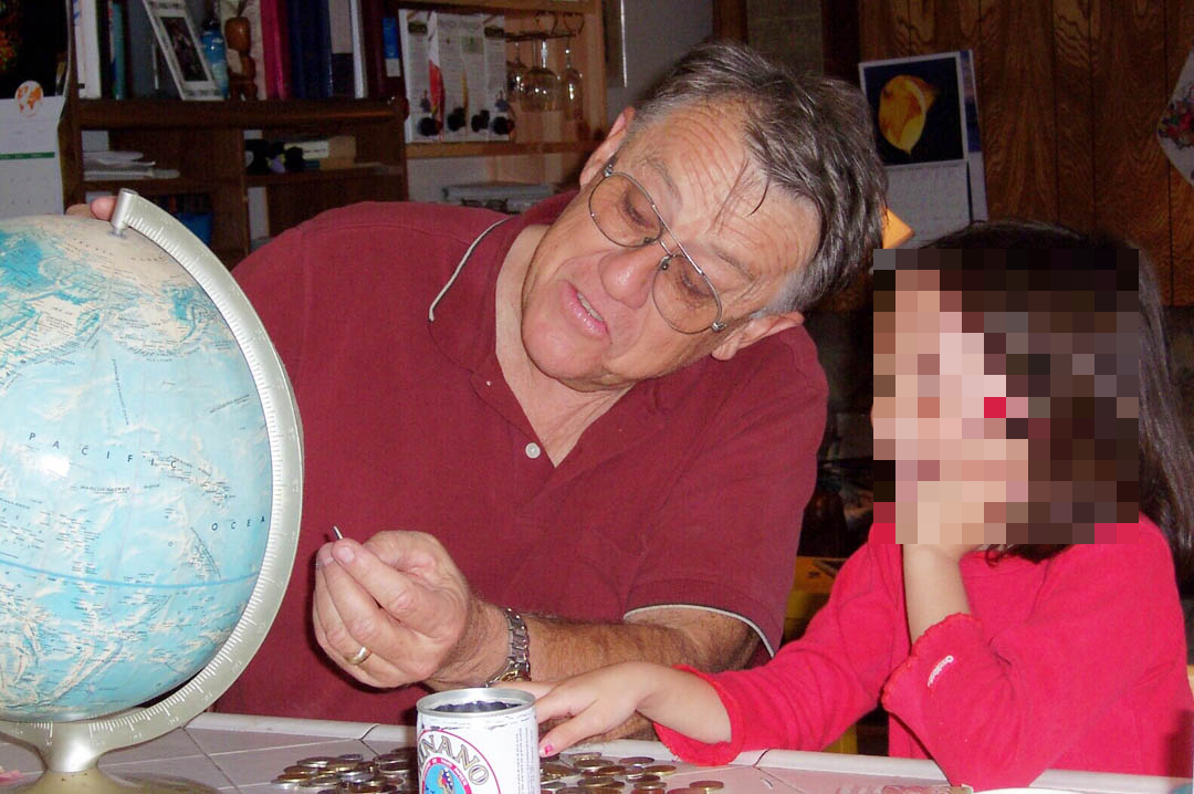 Мой отец с моей старшей дочерью