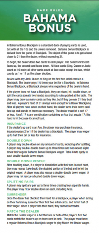 Бонусная страница 1, Багамы