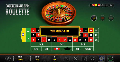 двойной двойной спин рулетка 3