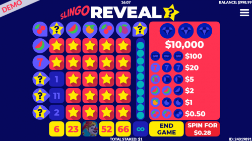 Slingo Reveal
