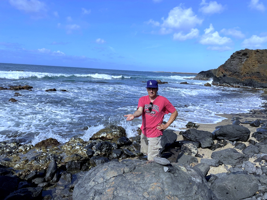 Стеклянный пляж