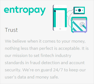 Безопасность Entropay