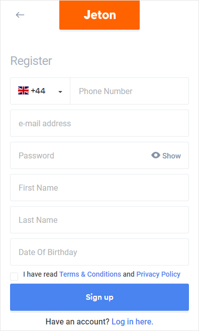 Джетон в онлайн-казино