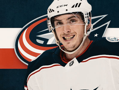 Звёзды «Блю Джекетс» вышли на поле, чтобы сыграть.